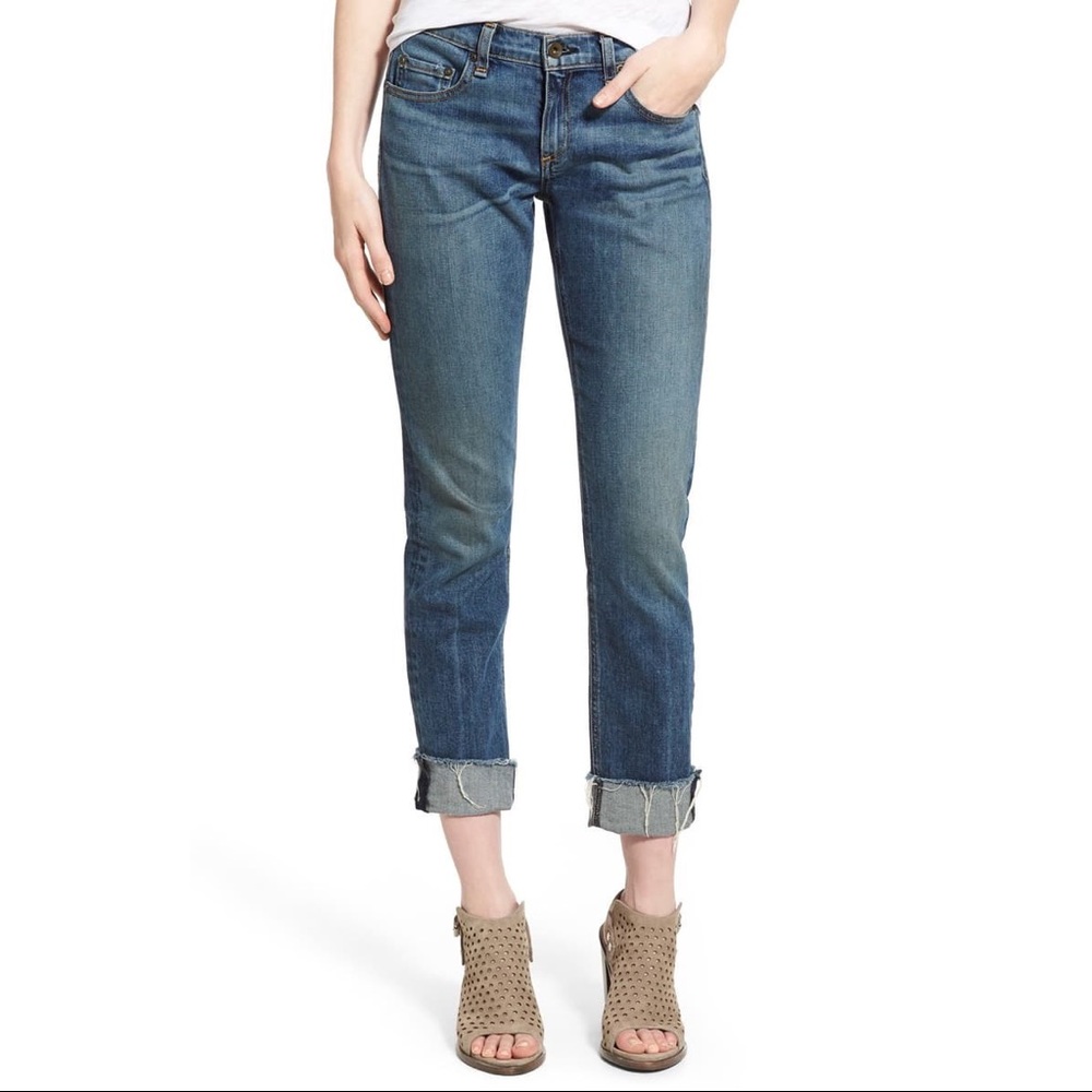 Rag and Bone, slim boyfriend jeans. Size 28